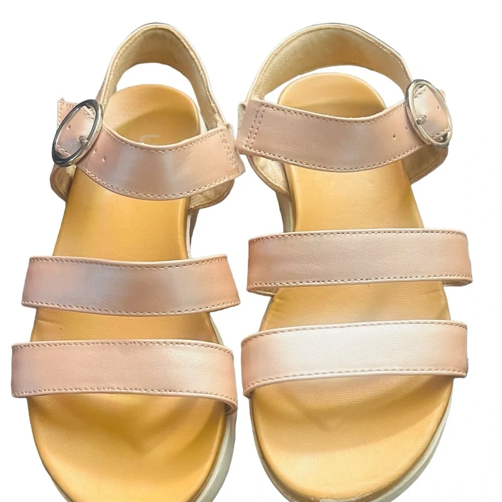 Ugg Leedah K Rose Gold Metallic Sandals